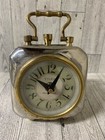 Tyler Table Clock The Pendulux Nickel plated case. Cast brass. Parts Only
