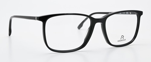 RODENSTOCK Germany Brille R5360 A 140 Glanz Schwarz Rechteckig Eco Leicht M-L - Picture 7 of 8