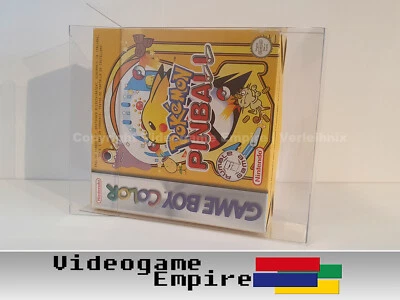 1x Custodia Protettiva Pokémon Pinball Game Boy Color IMBALLO ORIGINALE Box Protector [Formato Speciale]