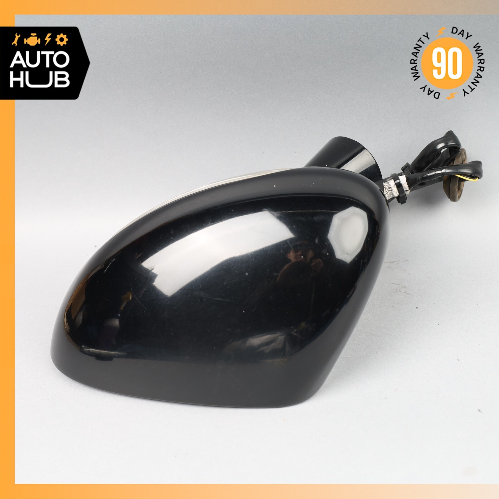 06-09 Bentley Continental Flying Spur Left Side Rear View Door Mirror OEM