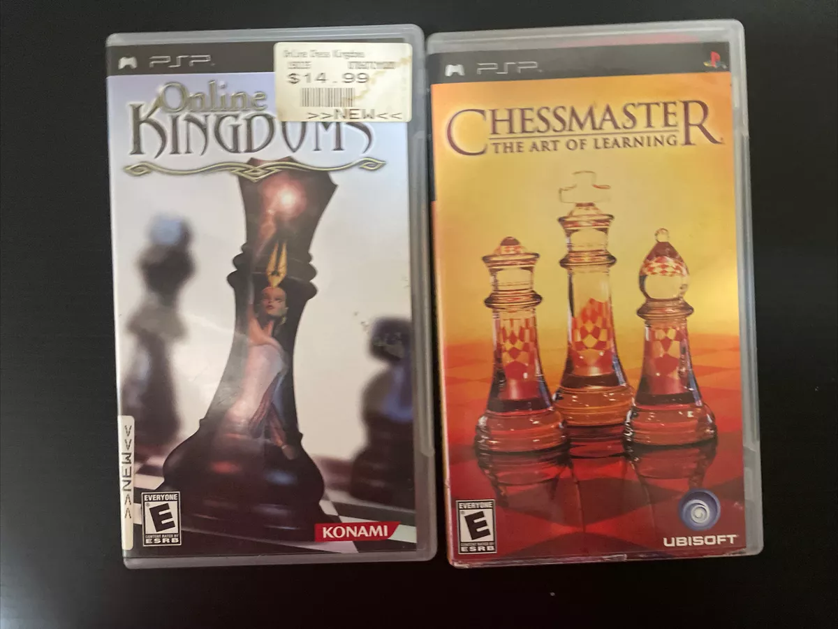 PSP Online Chess Kingdoms - Chess Master The Art Of Learning - Ubisoft &  Konami