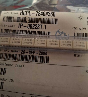 HCPL-7840-360 =A7840 SMD || Agilent || ISO Amplifier NEW & SO8 ||2pcs