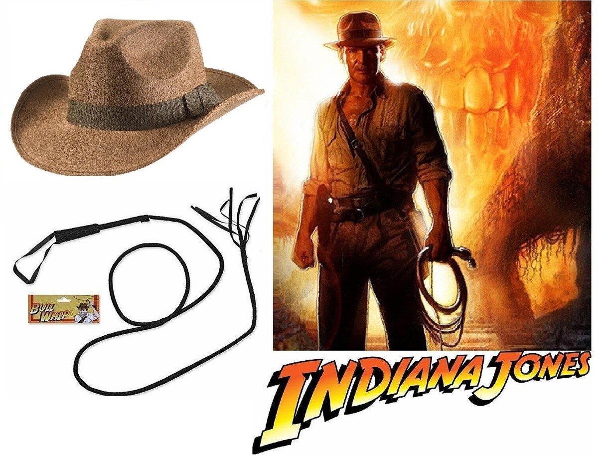Mens Safari Indiana Jones Explorer Hat Fedora Jungle Hat Fancy Dress Costume - Foto 8