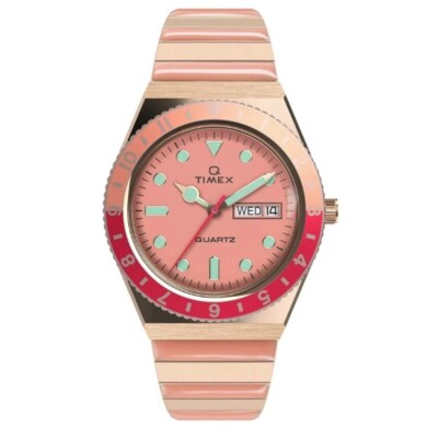 Q Timex Malibu TW2V38600 Damenuhr 36mm Stretcharmband