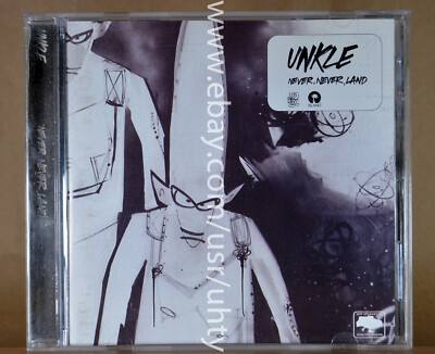 UNKLE NEVER NEVER LAND 2003 RARE UKR ORIGINAL CD LEFTFIELD DUB TRIP HOP ROCK