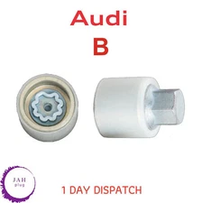 802 LETTER B MASTER LOCKING WHEEL SECURITY BOLT SOCKET ANTI THEFT KEY FOR AUDI