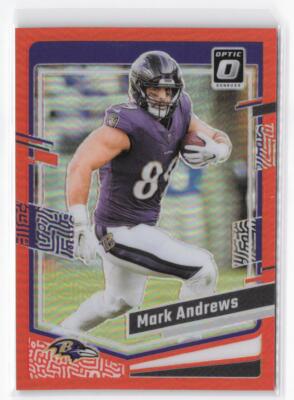 2023 Donruss Optic Mark Andrews #15 Orange Prizm /249 Ravens