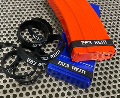 i-D Magazine 4冊セット 4 Pack Magazine ID Bands. 300 BLK, 5.56 NATO, 7.62X39 Mag ID Band