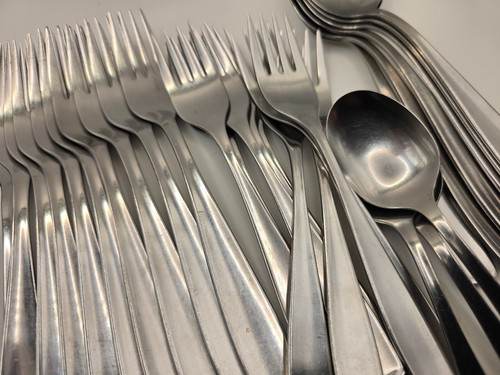 WMF Stainless ALPHA Cromargan Germany Flatware 38 Pieces - Picture 5 of 9