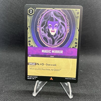 magic mirror lorcana card Lorcana - The First Chapter - Magic Mirror (Rare) main image 0
