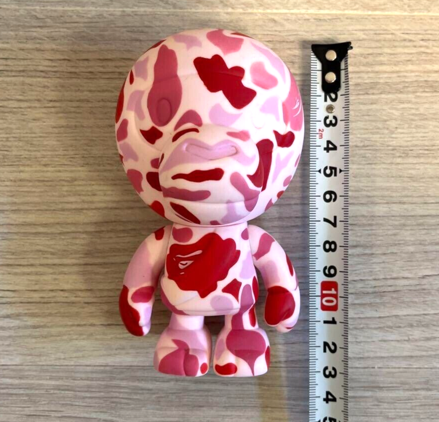 A BATHING APE x Pepsi Cola Baby milo Pink figure 13cm Japan