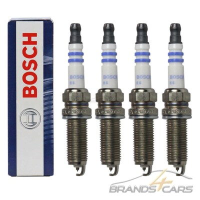 4x BOSCH ZÜNDKERZE ZÜNDKERZEN FÜR TOYOTA AURIS E15 E18 1.33 1.6 1.8 10-