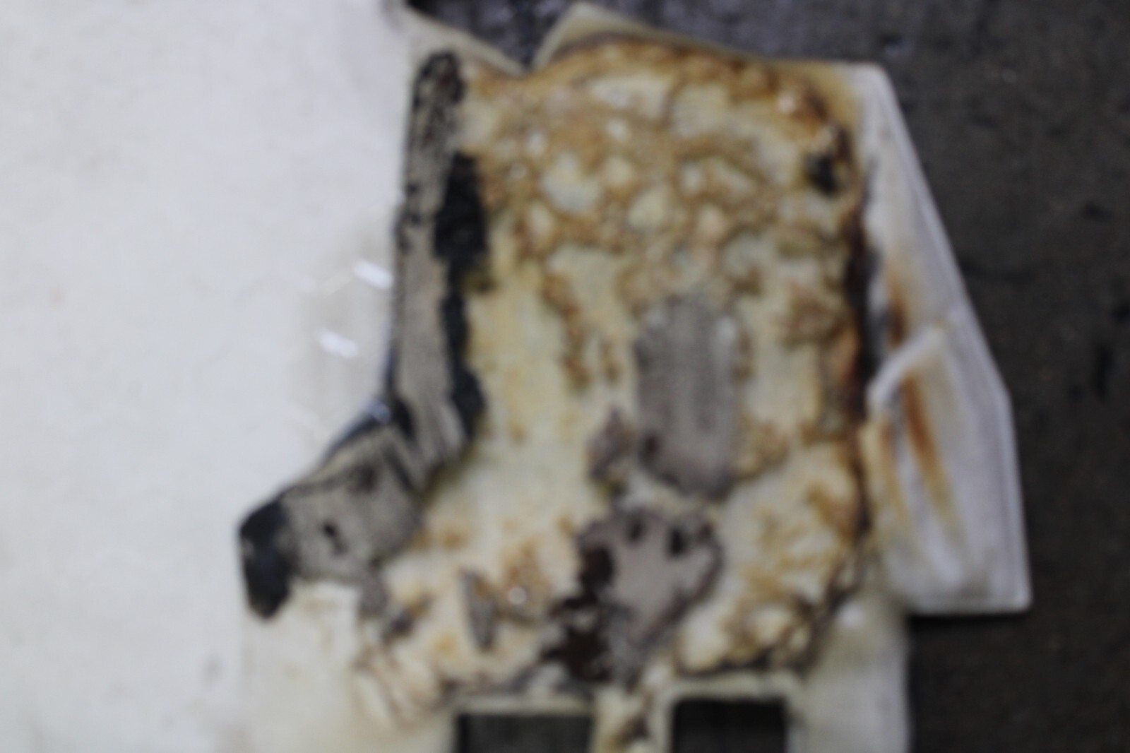 Ferrari 575, Rear Bench Insulation, Burn Dmg, Used, P/N 66082200