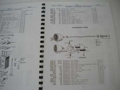 1952-56 Harley-Davidson K Model Parts Manual & Rider's Handbook-NEW - Picture 6 of 10