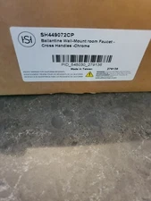 Signature Hardware SH449072CP Ballantine Wall-Mount Bathroom Faucet - Cross