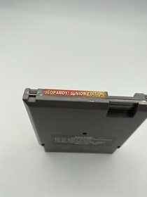 Jeopardy! Junior Edition (Nintendo NES) - Original, Tested, Working