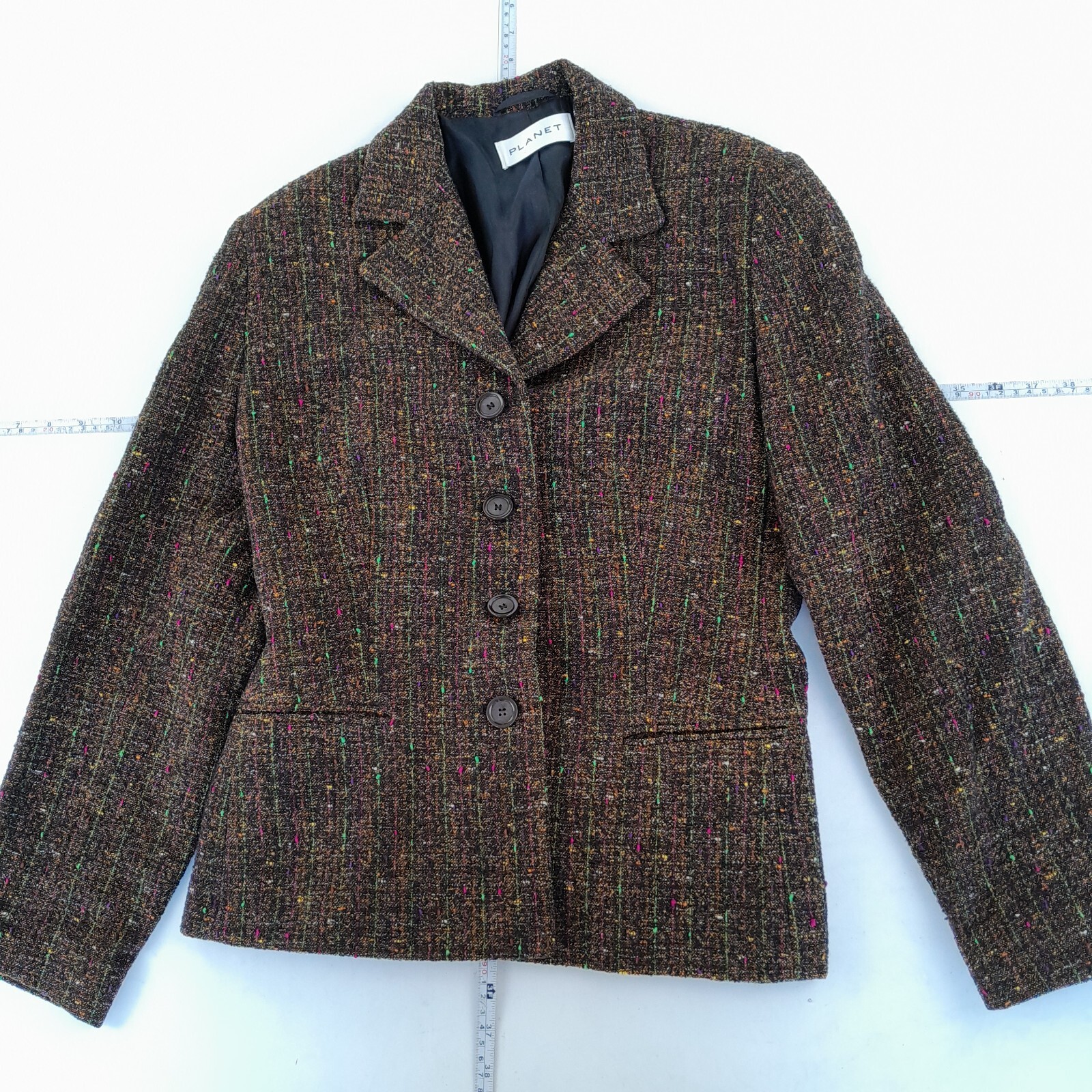 PLANET Jacket 10 Multicoloured Technology Wool Bl… - image 1