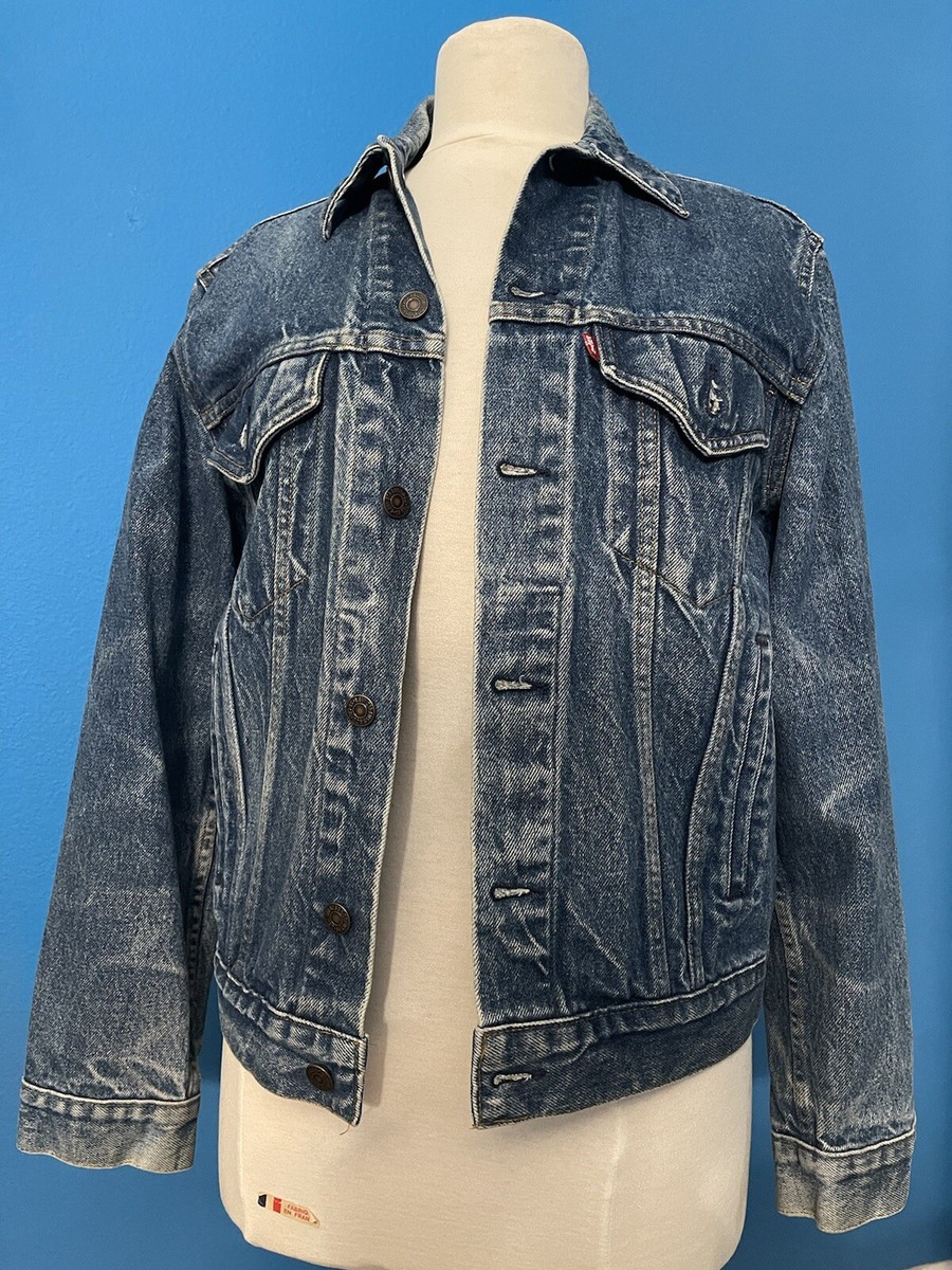 Levi’s 70506−0216 Vintage Levis 70506 0216? Denim Blue Jean Trucker Jacket