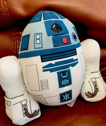 Licensed Lucas Films Star Wars R2-D2 Stuffed Plush Doll With Sound 8” - Picture 7 of 10
