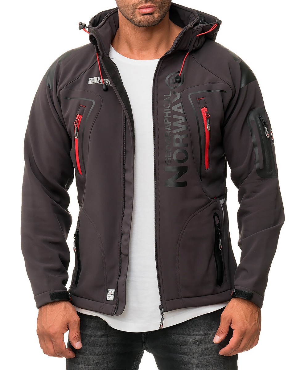 Giacca Softshell Geographical Norway Vantaa - Uomo, Nero, Impermeabile E Traspirante - Foto 5