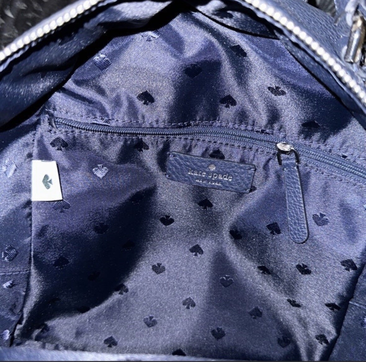 Kate Spade New York Jackson Medium Backpack - Navy for sale  display picture 1