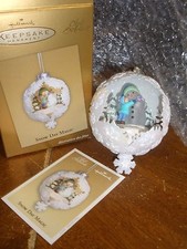 NEW HALLMARK- KEEPSAKE- 2005 -SNOW DAY MAGIC- CLUB EXCLUSIVE- ORNAMENT SU23