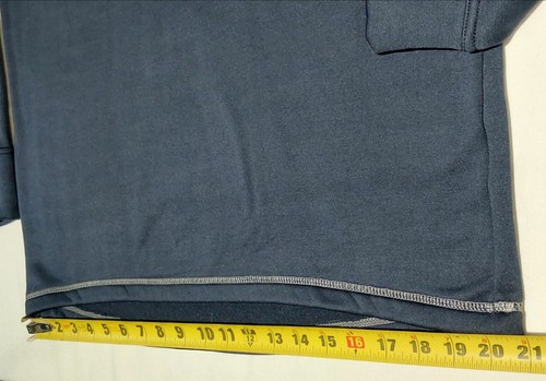 Timberland Pro Mens Size M Rain Repel Blue 1/4 Zip Pullover Long Sleeve NWT - Picture 8 of 11