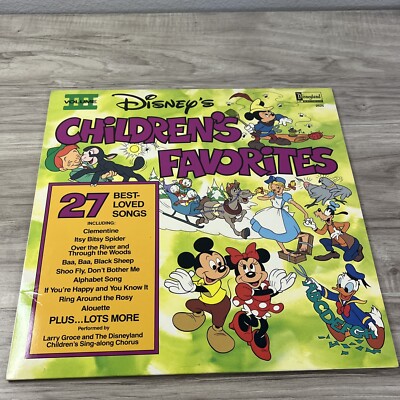 Walt Disney Children's Favorites Vinyl LP Lot(3) Vol. I, II, & III