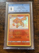 Charmeleon Hidden Fates CGC 9 SV7/SV94 Holo Shiny Holo Rare