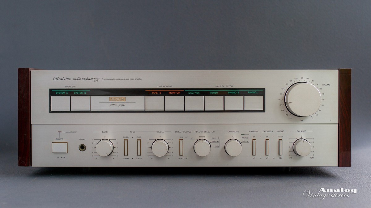 ジャンク品　プリメインアンプ PMA-790 DENON ジャンク】DENON pma-790 □DENON デノン PMA-790 アンプ 現状品 DENON