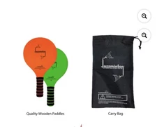 Paddle Ball Jazzminton-Wood paddles