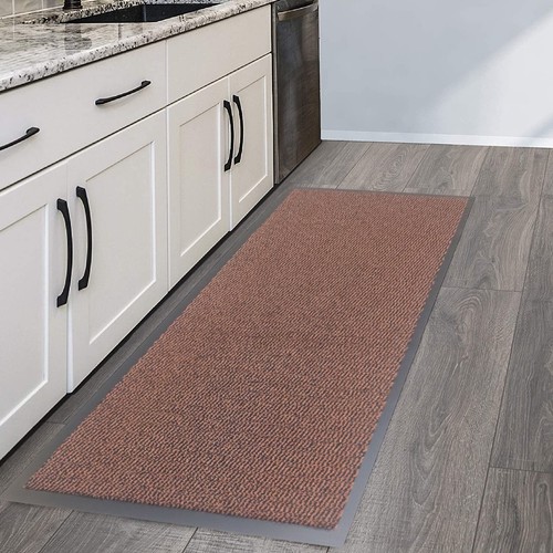 Heavy Duty Rubber PVC Rug Barrier Mat Extra Long Small Large Anti Slip Washable - Picture 32 of 33