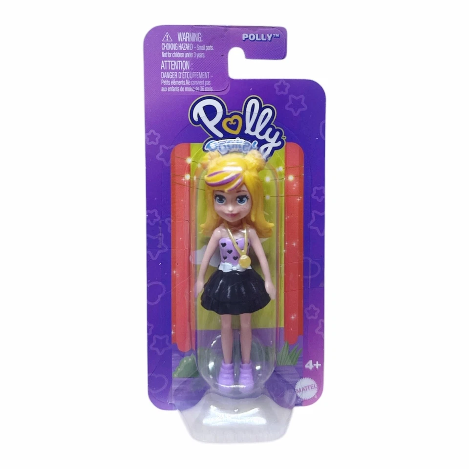 Lalka Polly Pocket LALECZKA lila - Mattel Doll