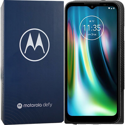 ★激レア！Motorola Defy SIMフリー BNIB Motorola Defy (2021) Dual-SIM 64GB + 4GB Black Unlocked 4G