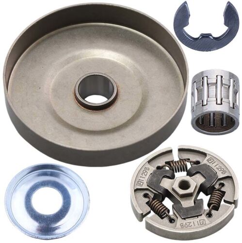 Kit cuscinetti pignone sperone tamburo frizione 3/8" 6T per Stihl MS192T MS193T MS194T - Foto 4 di 6