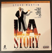 L.A. Story Laserdisc Steve Martin Sarah Jessica Parker Marilu Henner-Great film