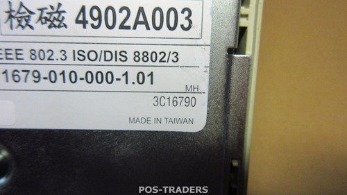 3com 3C16790 OfficeConnect 5-Port 10/100Mbps Dual Speed Switch RJ-45 EXCL PSU - Afbeelding 3 van 3