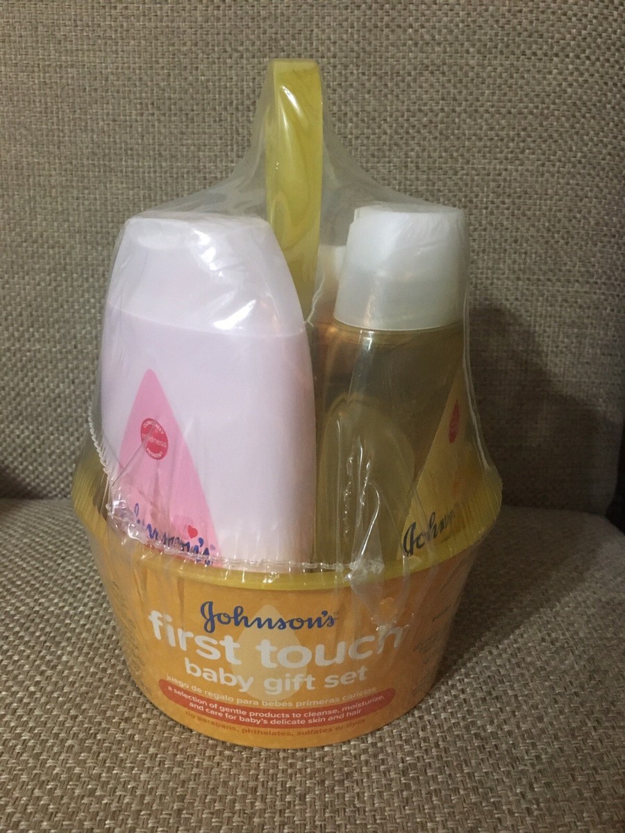 Johnson's First Touch Baby Gift Set items