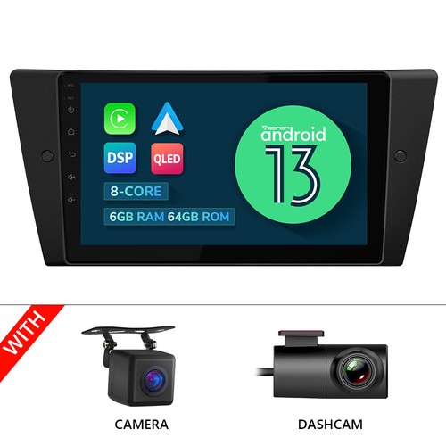 For BMW E90 E91 E92 E93 328i 2007-2011 Android 13 8Core Car Stereo Radio CarPlay - Picture 31 of 35