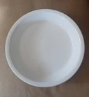Vintage PYREX #209  White Milk Glass Pie Pan, PYREX trade mark inverted