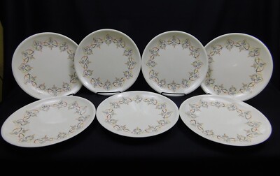 Set Of 7 ARABESQUE by Interplay Iroquois MCM Dinner Plates Set 10''