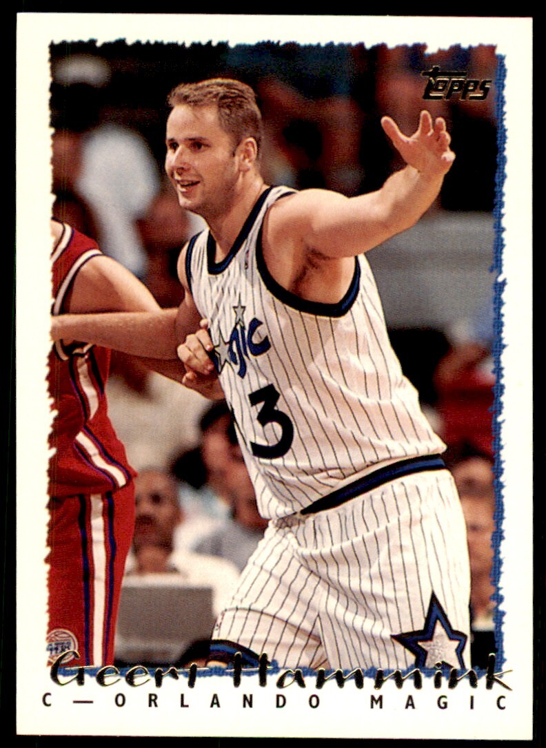1994-95 Topps Geert Hammink Rookie . Orlando Magic #311 | eBay