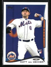 Matt den Dekker 2014 Topps #150 Baseball Card