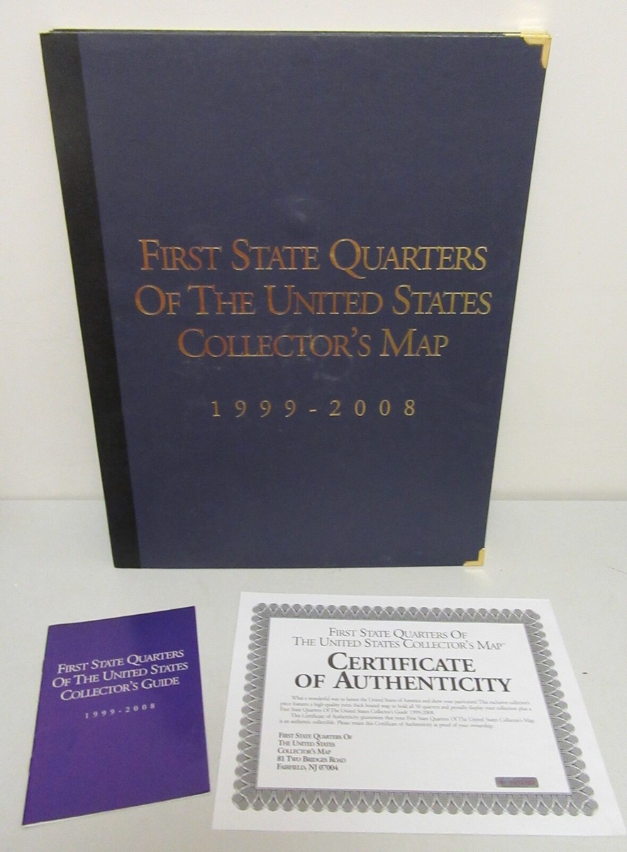 「WIRE HISTORY BOX 1999-2008」です。 First State Quarters of the United States Collector's Map