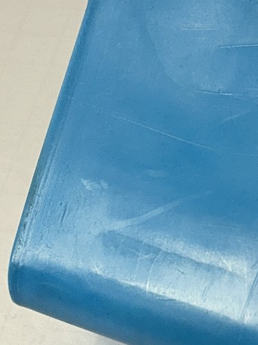 Vintage Mattel 70s Barbie Doll Dream House Mod Furniture Chair #7825-0050 Blue S - Picture 11 of 16