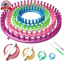 M quina De Tejer, Telar Inteligente De Agujas, Crochet Con Hilado Redondo NEW US