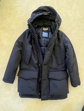 J.CREW NORDIC DOWN WINTER PARKA JACKET PUFFER NAVY Mens XS