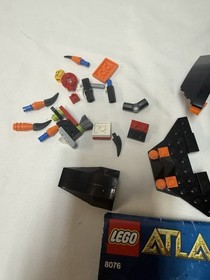 DEEP SEA STRIKER Lego Atlantis #8076 60% Complete with Instructions 2010