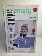 Ingenuity Beanstalk High Chair Newborn Baby to Big Kid 6-in-1 Color Ray