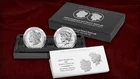 2023 S Morgan and Peace Reverse Proof Silver Dollar Two Coin Set with Box & COA